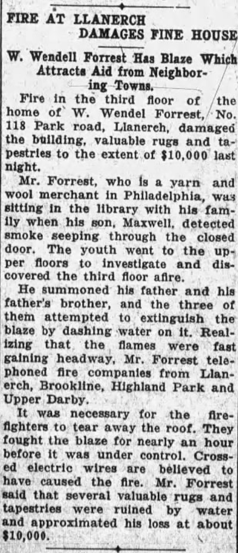 Forest House Fire #1